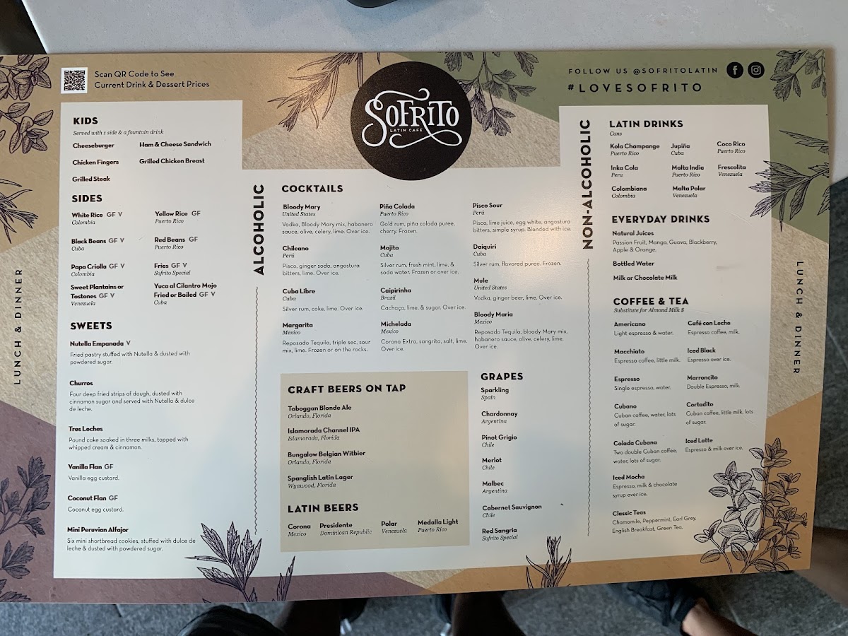 Sofrito Latin Cafe Menu - Image 5